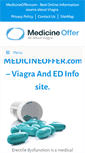 Mobile Screenshot of medicineoffer.com